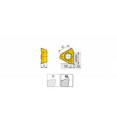 3PKT 10-ML High positive inserts 3PKT with 3 helical cutting edges for 90° shoulders & exotic materials & light machining from sharp geometry - Big-tools Industrial Supply Tools for Metal Cutting